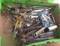 Large group of wrenches including Craftsman,