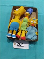 3 Simpsons Dolls