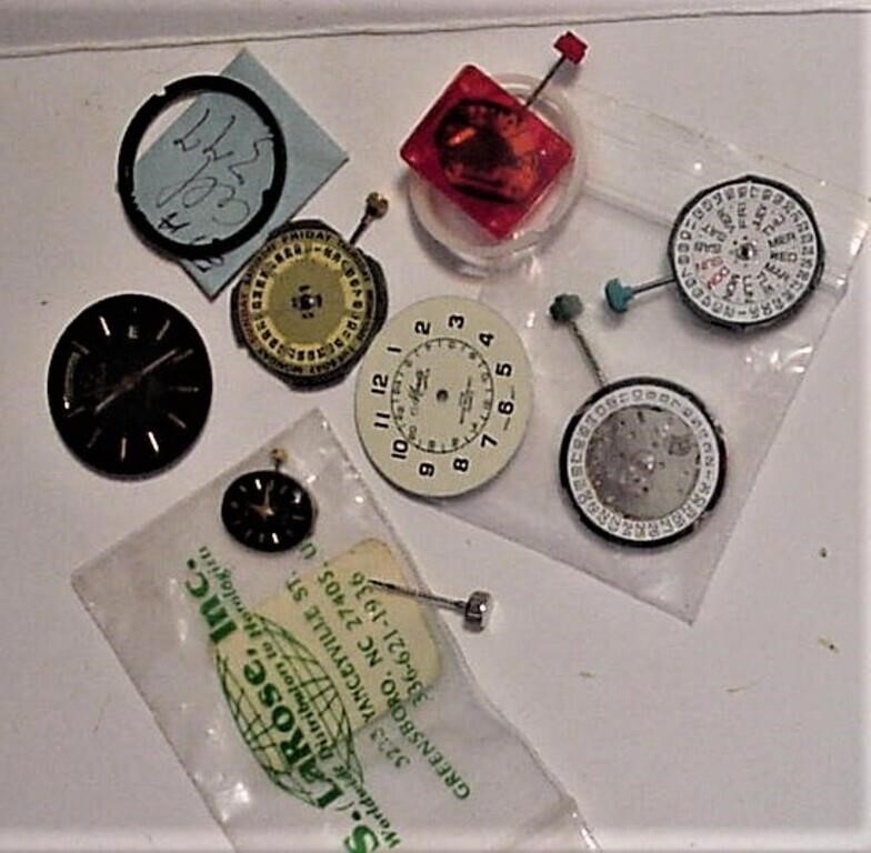 Watch Dials Parts lot of refurbished dials