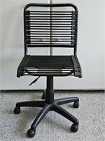 Modern Black Rolling Office Chair