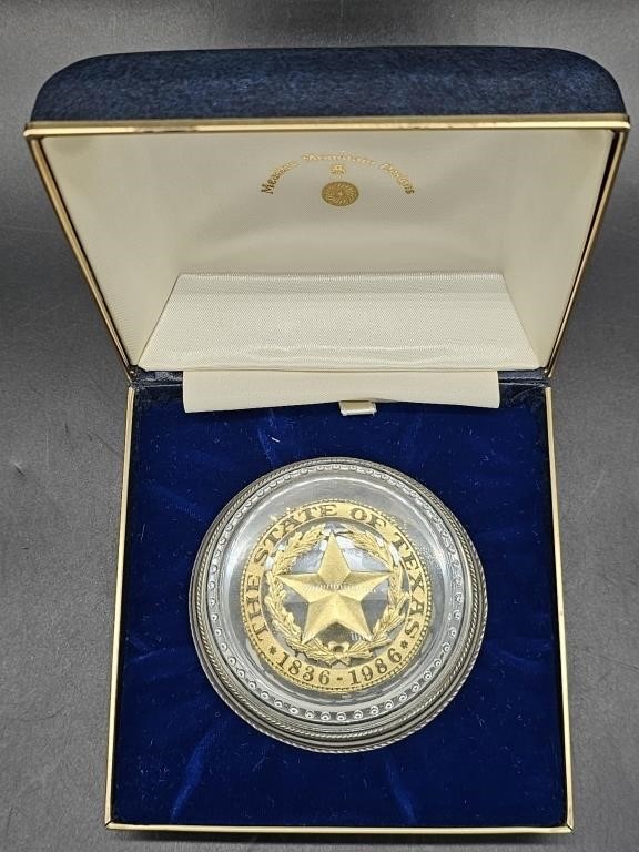 State of Texas Sesquicentennial Paperweight