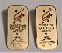 2 Pins 2008 Olympic Games More Than Gold Pins