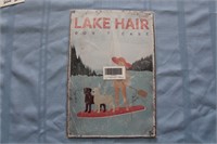 Retro Tin Sign "Lake Hair"