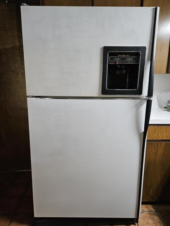 G.E. Refrigerator/Freezer with In-Door Dispenser