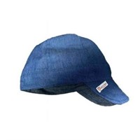 L Flame Resistant Welding Cap - Reversible - Blue