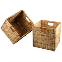 Water Hyacinth Storage Baskets Pack