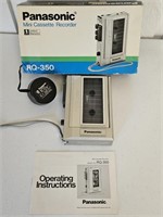 Panasonic Mini Cassette Recorder