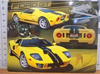 Metal sign Ford GT
