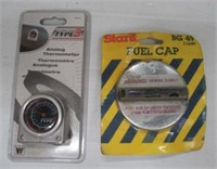 Vintage Stant fuel cap and TYPS analog