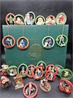 Norman Rockwell Collection of Christmas Ornaments