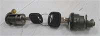 (2) NOS Honda ignition switches with keys.