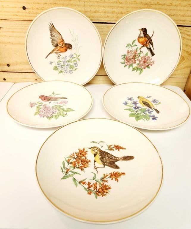 Birds Collector Plates Lot