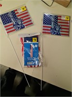 2 yard flags & flag wind blazer