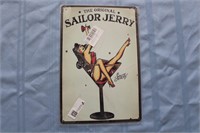 Retro Tin Sign "The Original Sailor Jerry"