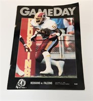 Washington Redskins Game Day Program Falcons 1992
