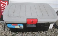 Rubbermaid 35-gallon cargo box.