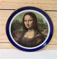 Vintage Mona Lisa Collector Plate Germany