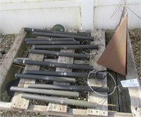 (2) Sets of large wind chimes ( Bars are 22") and