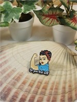 Rosie The Riveter Be Your Best Self Pin New Merch