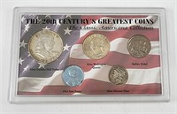 20th Century Greatest Coins Collection with Silver