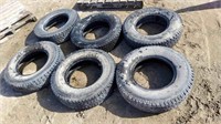 (6) Various Sized Tires