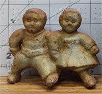 Campbells kids cast iron advertising collectible