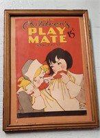 1942 Framed Cover Play Mate