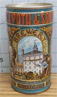 F.A. Poth &Sons brewery vintage beer can
