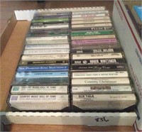 ASSTD CASSETTE TAPES, COUNTRY MUSIC, CHRISTMAS, &