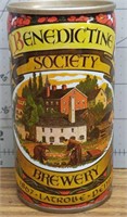 Benedictine society brewery vintage beer can