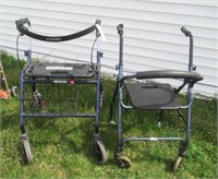 (2) Handicap walkers.