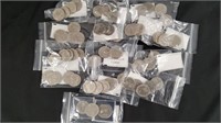 63 - Canada One Dollar Coins (Nickel)