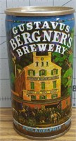 Gustavus Bergners brewery  vintage beer can