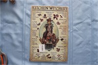 "Kitchen Witchery" Tin Sign