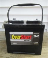 Everstart value automotive battery 8"W x 6"L x