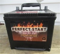 Perfect start premium automotive battery 8"W x