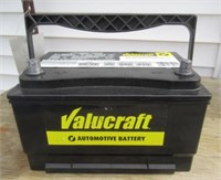 Valucraft automotive battery 11"W x 7"L x 6.75"T.