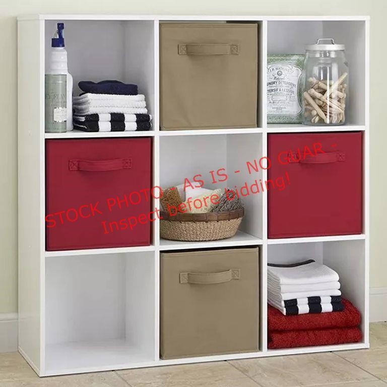 ClosetMaid 9 Cube Open Bookcase (NO BASKETS INC)