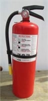 16 Lbs. fire extinguisher full and gauge in the