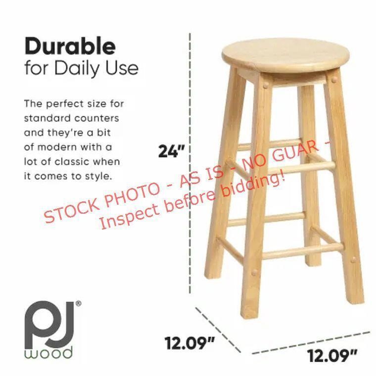1 PJ Wood counter stool