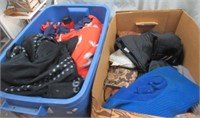 (2) Boxes of winter accessories includes gloves,