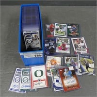 Assorted Football Rookie Cards, Jersey & Autos