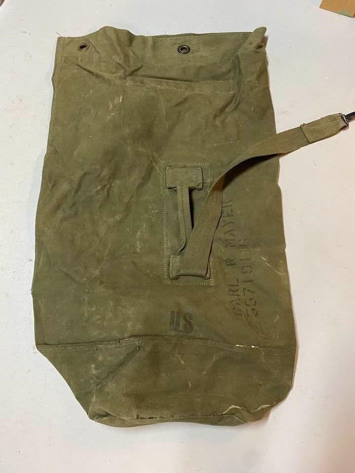 US Military Green Duffle Bag