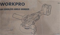 WorkPro 20v Cordless Angle Grinder