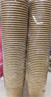 DISPOSABLE PAPER CUP BROWN (HIGH THICKNESS) FOR HO