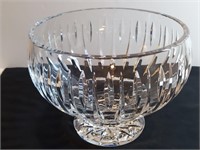 Sheridan Crystal Pedestal Bowl Marquis Waterford