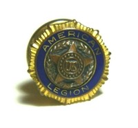 RARE Vintage American Legion Pin Button Pat DE