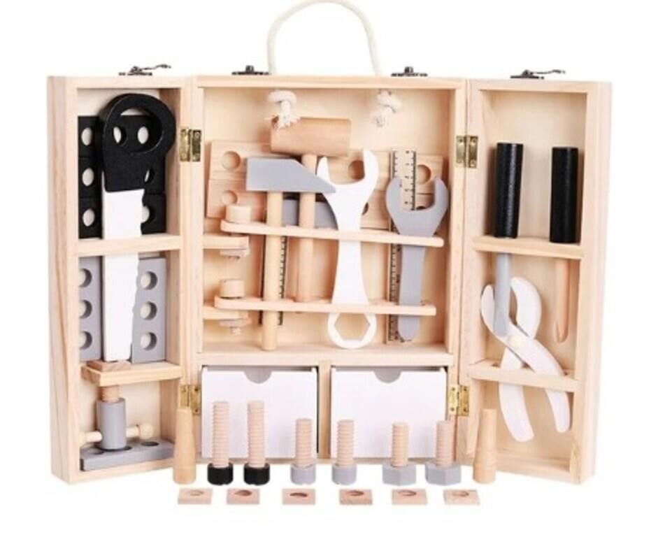 Creative Wooden Tool Set Educational Toy Building