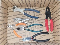 VISE GRIP, WIRE STRIPPERS, SNIPS