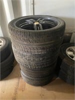 2 x 22x9 wheels with 295/30/22 brand new tyres